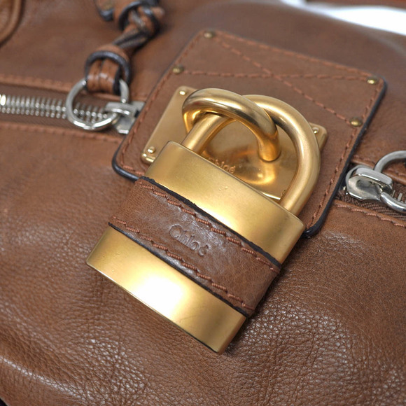 Chloe Paddington Key Bag Brown - Picture 9 of 16